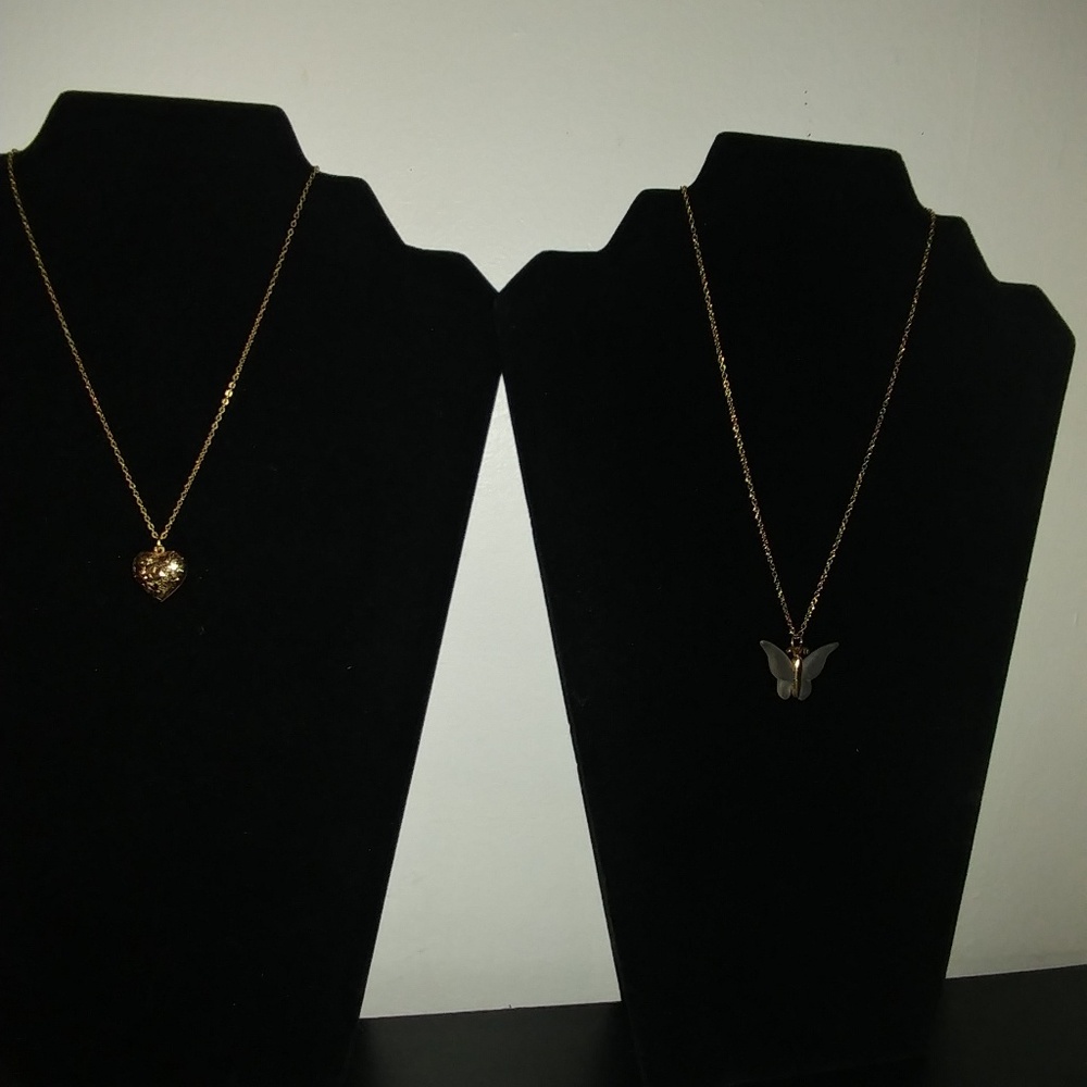 Girl's/Child 2 Piece  Jewelry Heart Butterfly